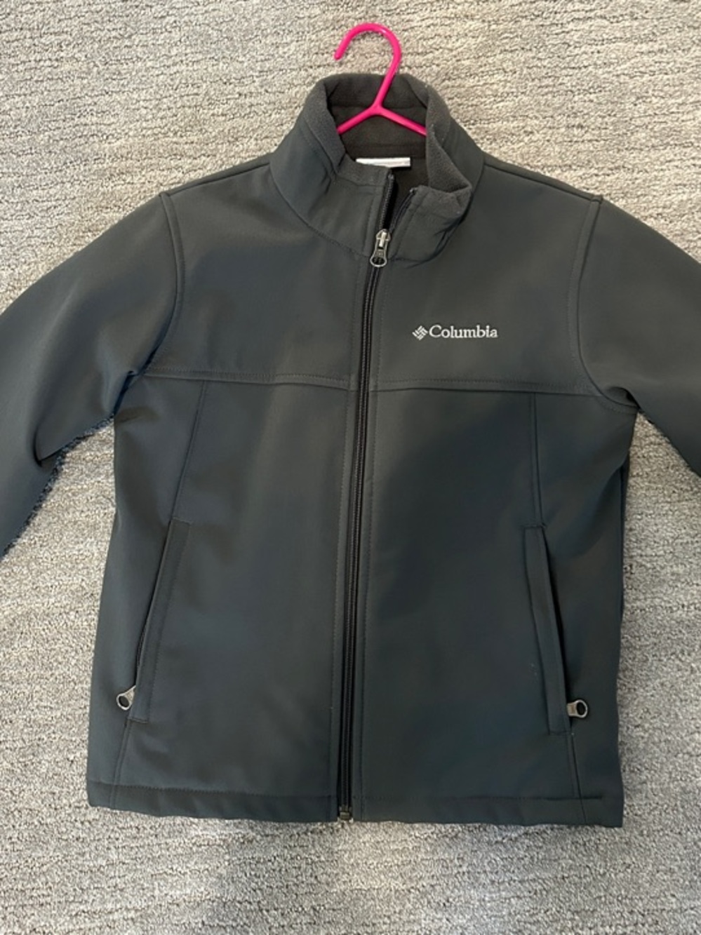 Columbia Kids Grey Softshell Jacket